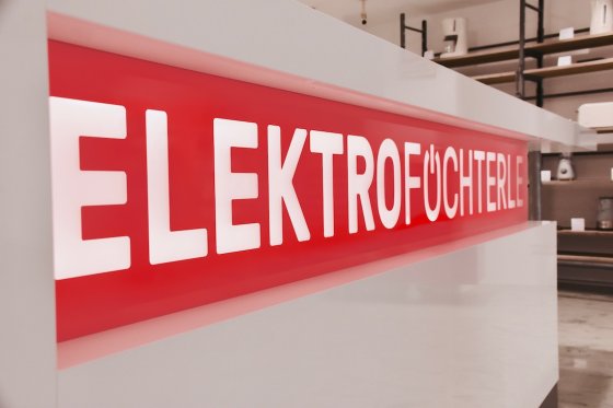 Verkaufspult Elektrofachhandel