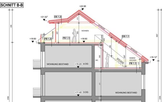 Dachgeschossausbau Keplerstrasse